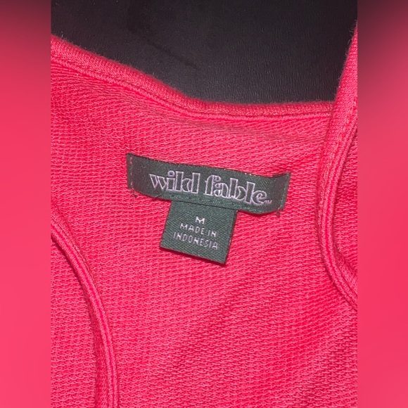 Wild Fable Pink Cross Back Strap Flowy Mini Dress NWOT Size Medium - Picture 5 of 7